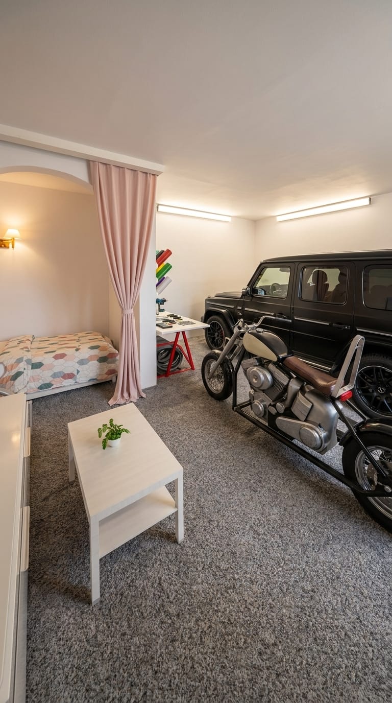 Mid-century garage