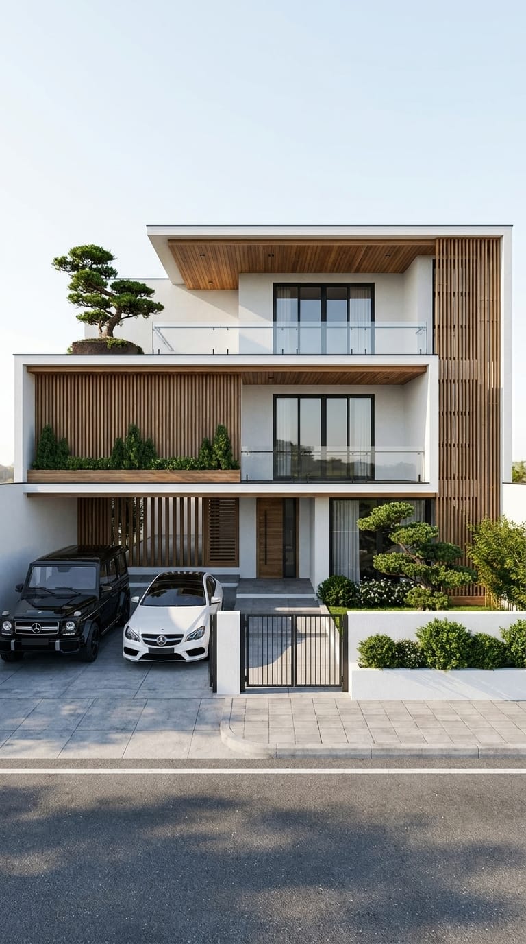Contemporary floor plan