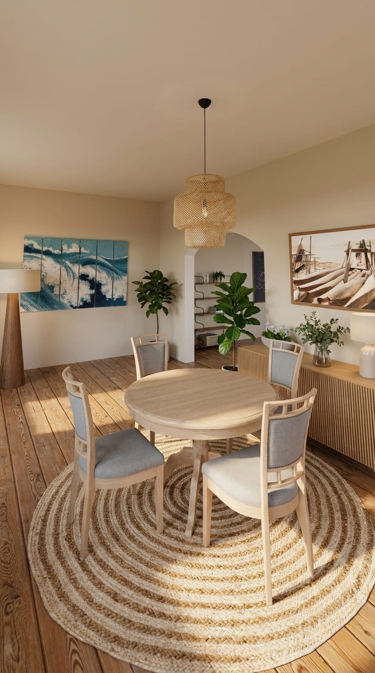 Coastal dining room