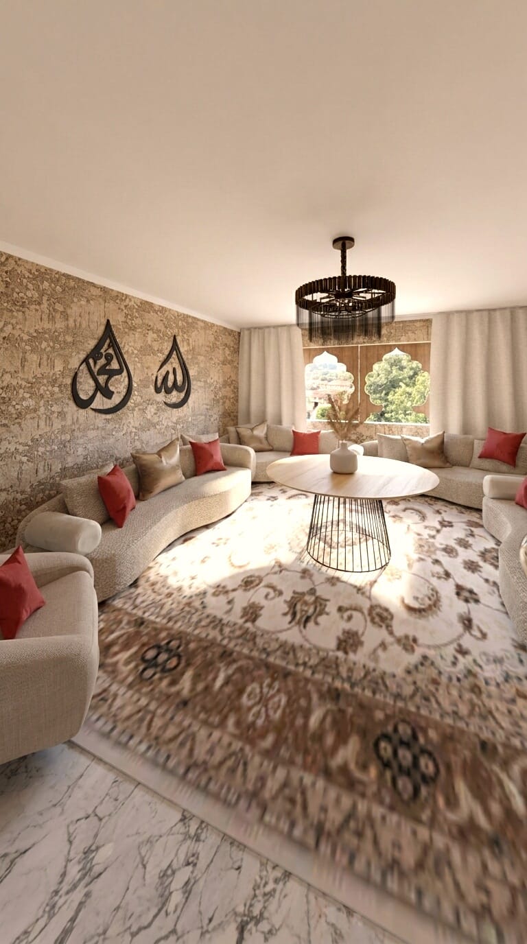 Asian living room