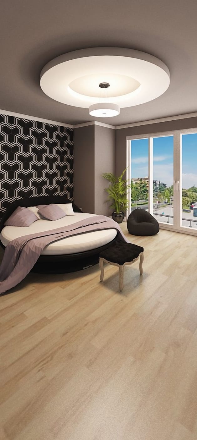 Mid-century bedroom