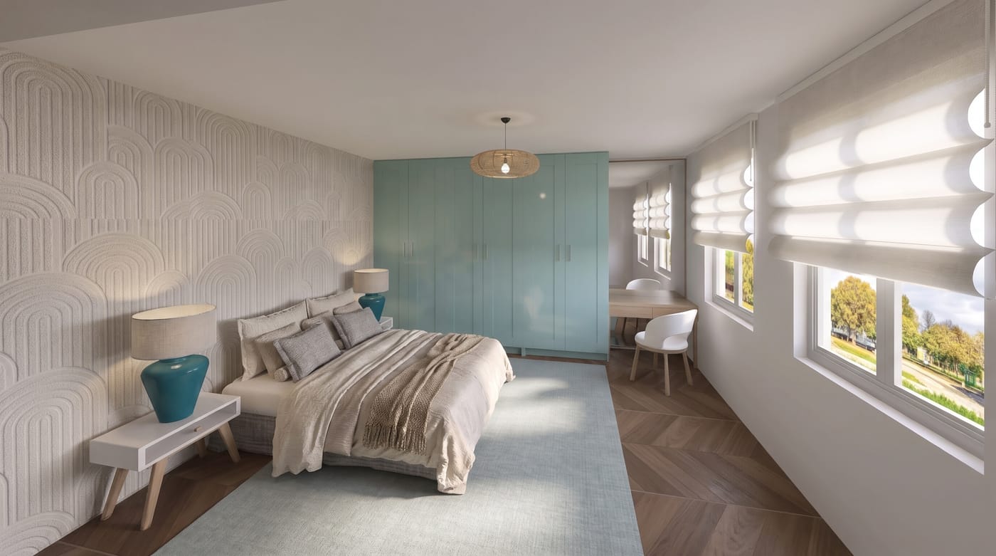 Scandinavian bedroom