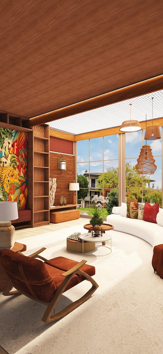 Contemporary living room