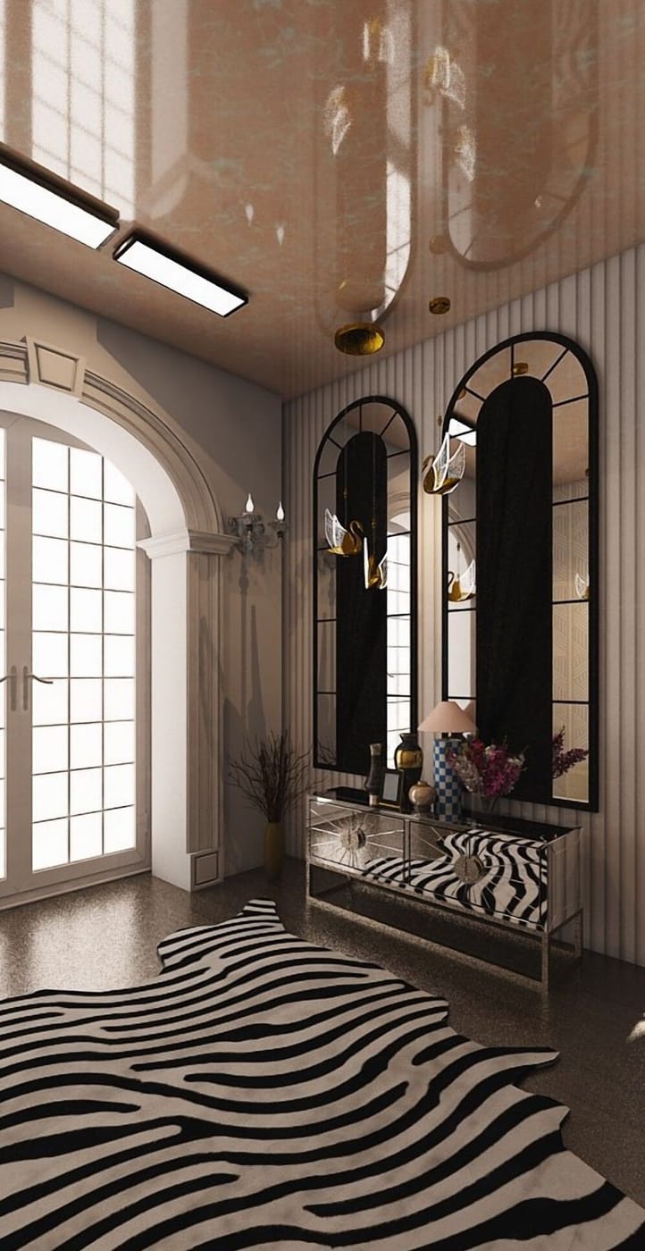 Eclectic hall