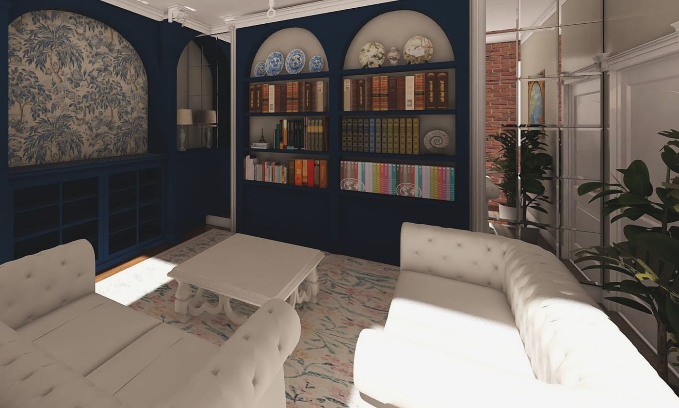 Traditional living room