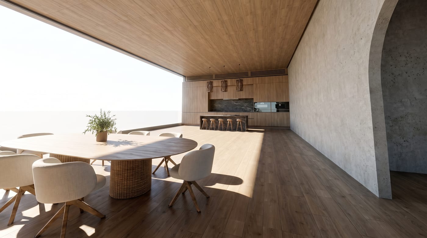 Mid-century dining room