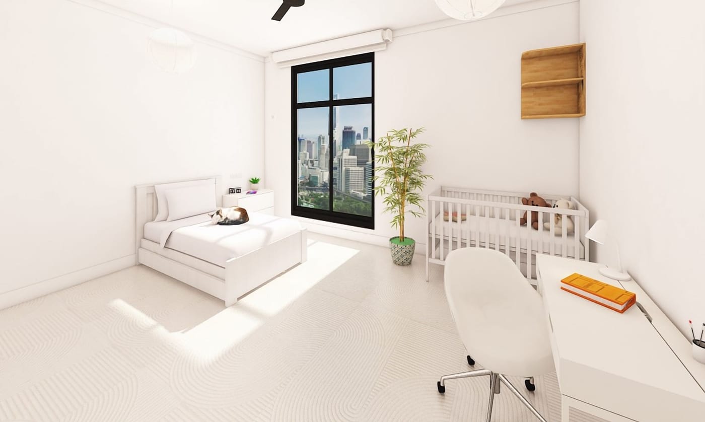 Scandinavian bedroom