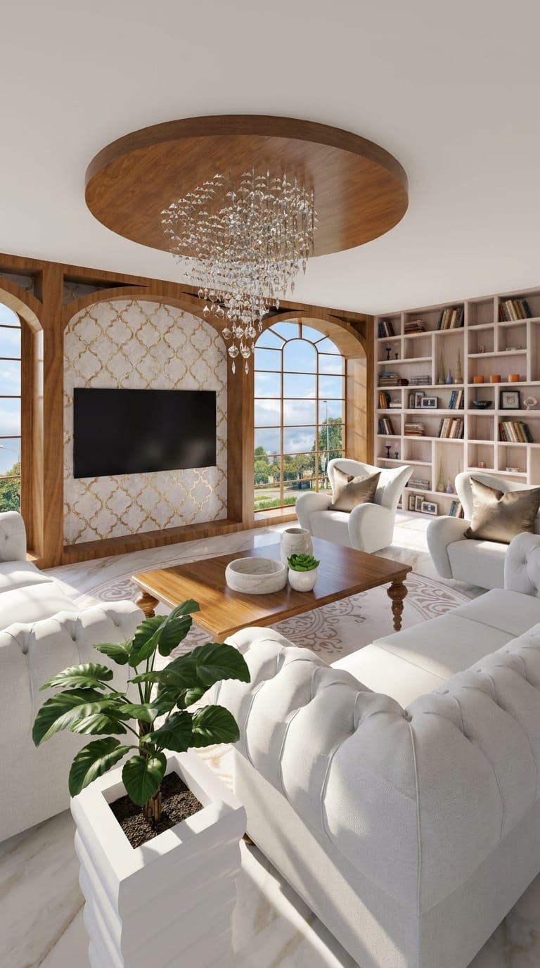 Traditional living room