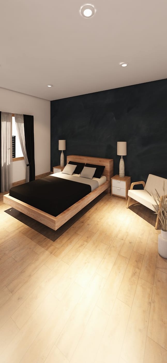 Mid-century bedroom