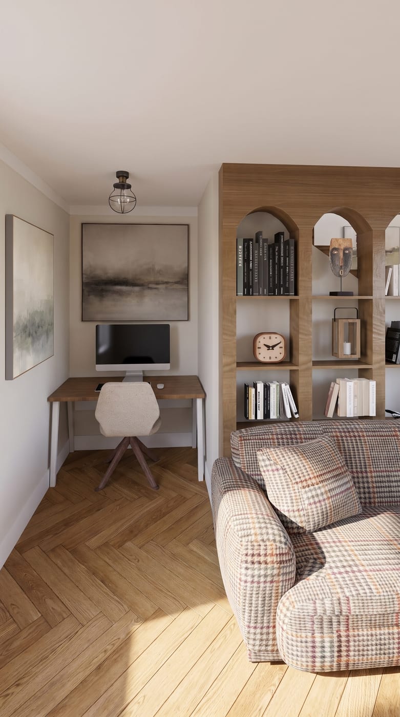 Scandinavian home office