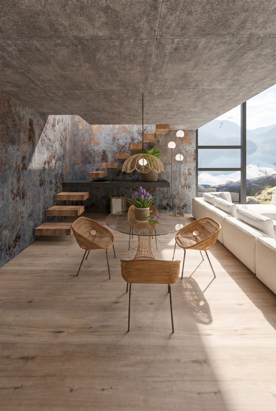 Mid-century dining room