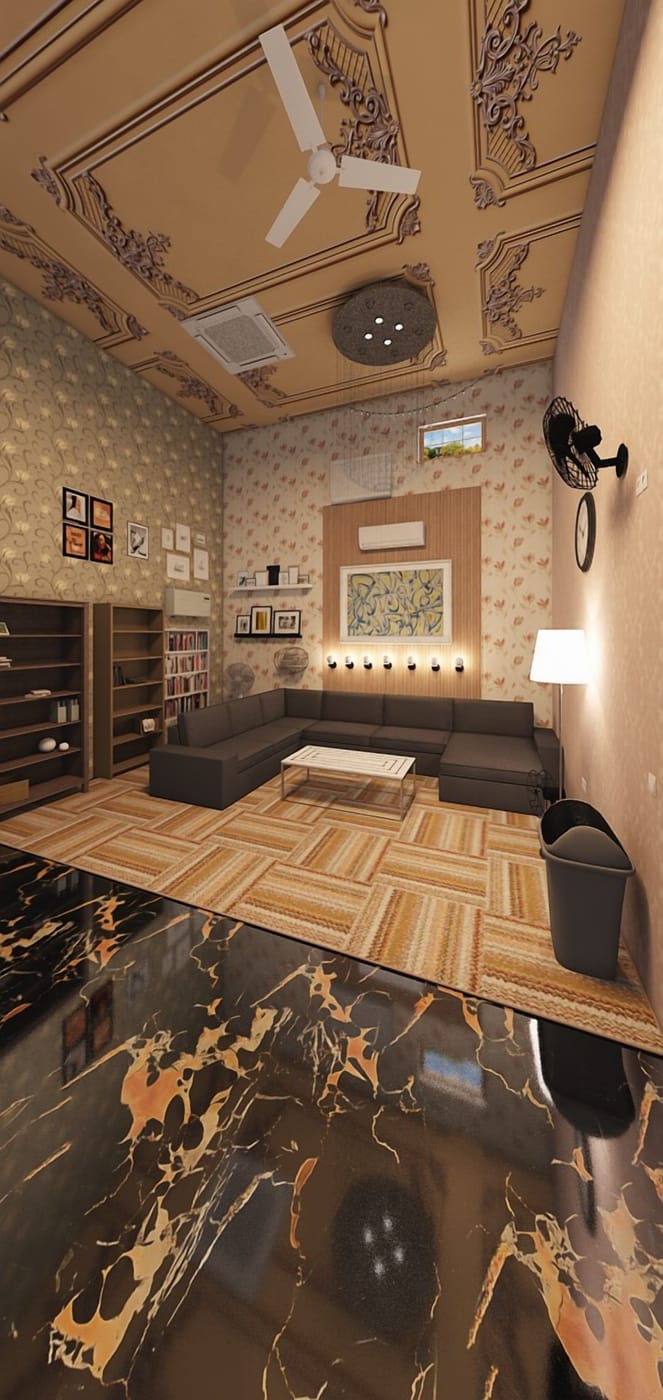 Traditional living room