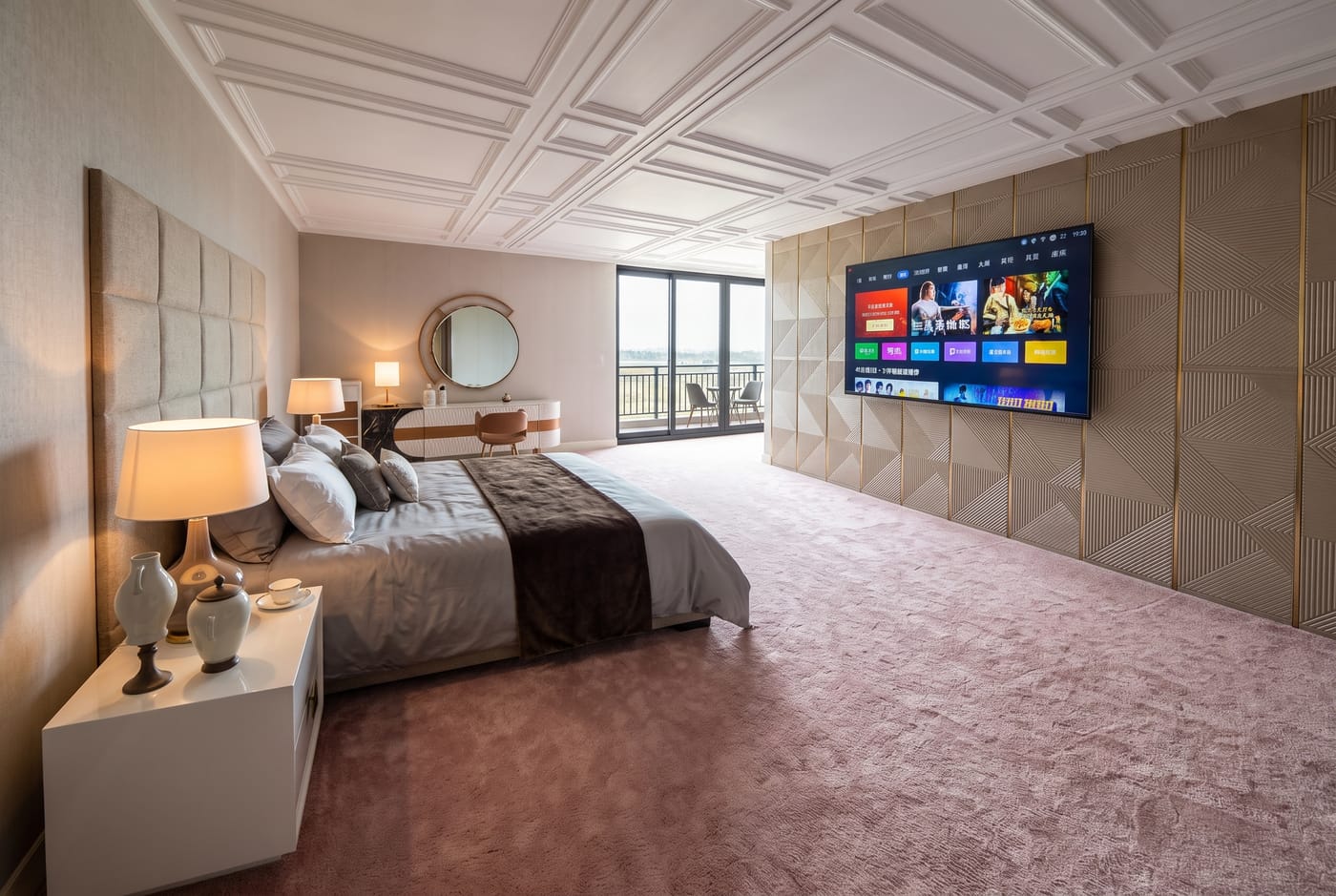 Contemporary bedroom