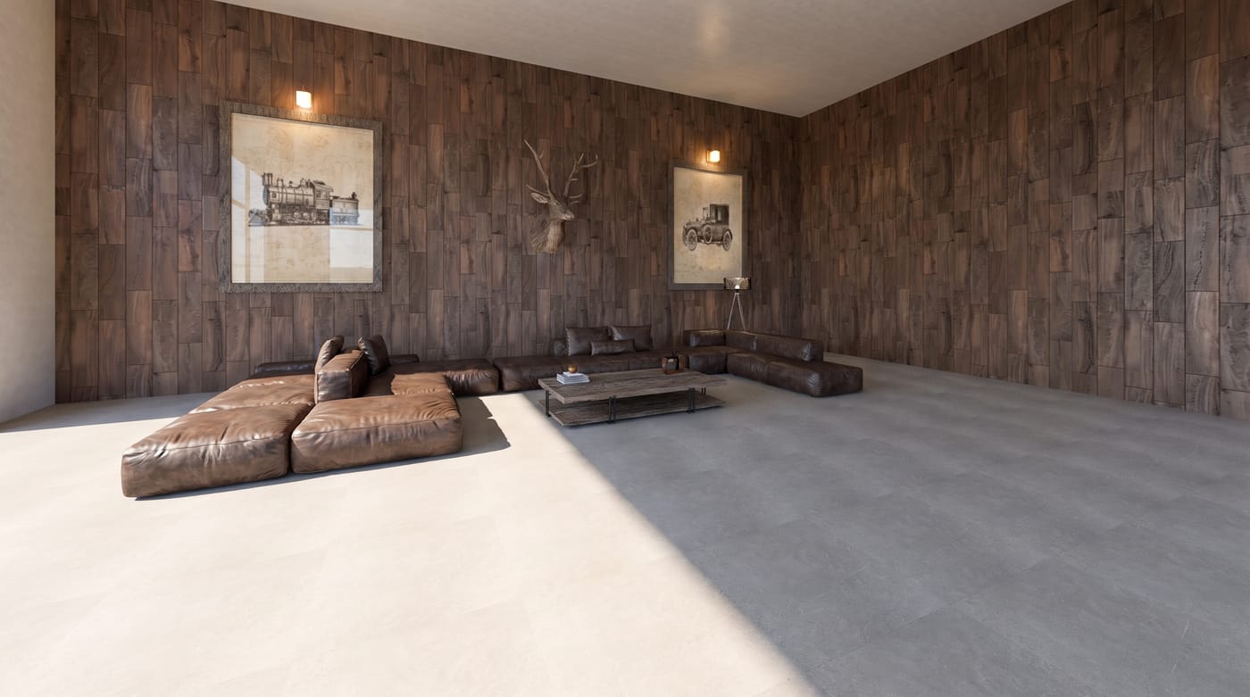 Mid-century living room