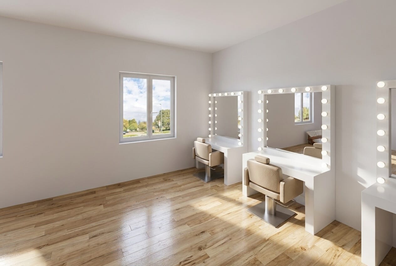 Mid-century salon