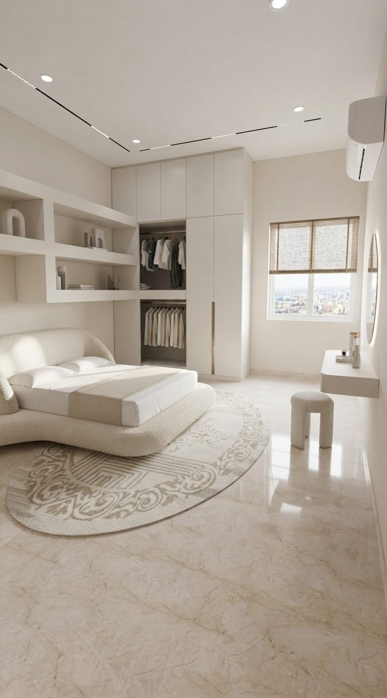 Mid-century bedroom