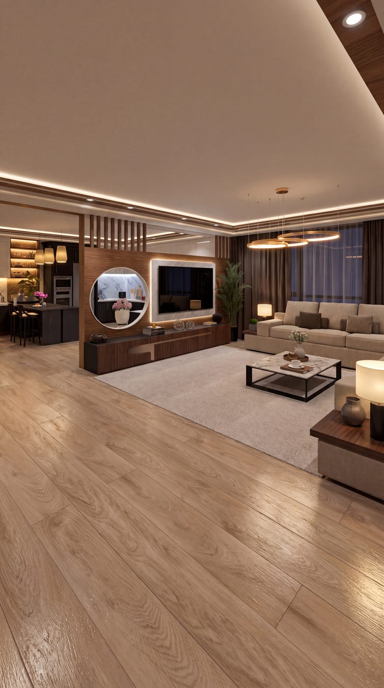 Contemporary living room