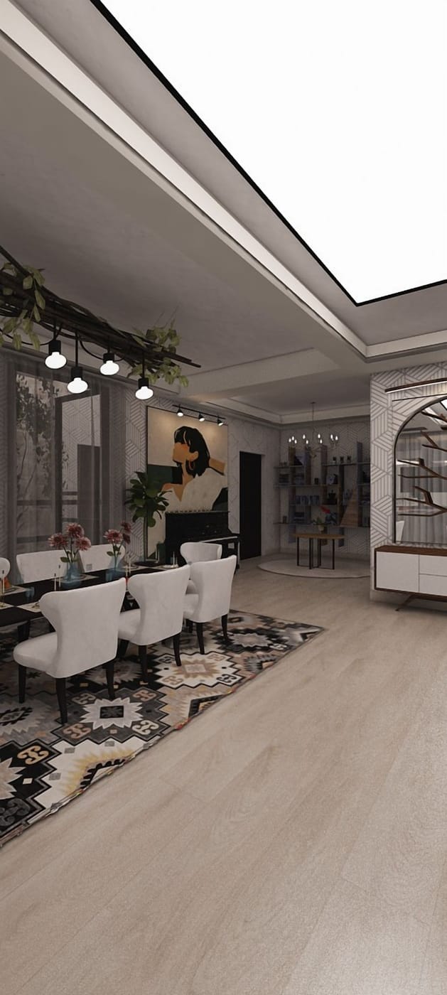 Mid-century dining room