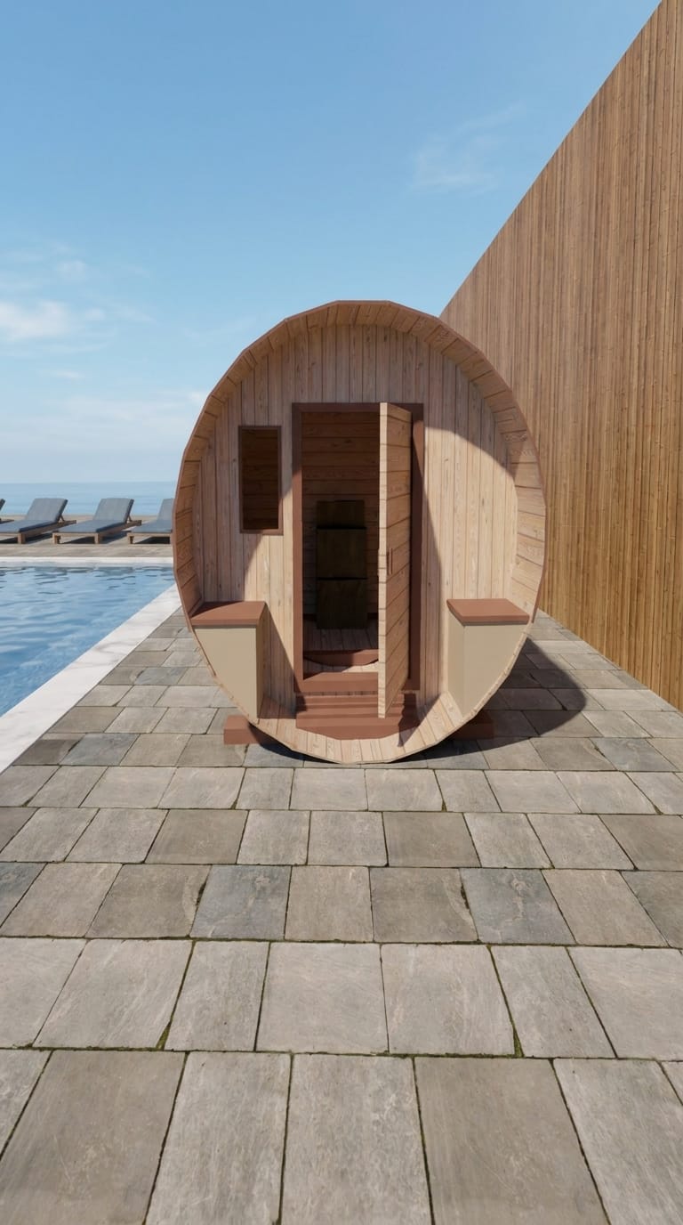 Modern outdoor space