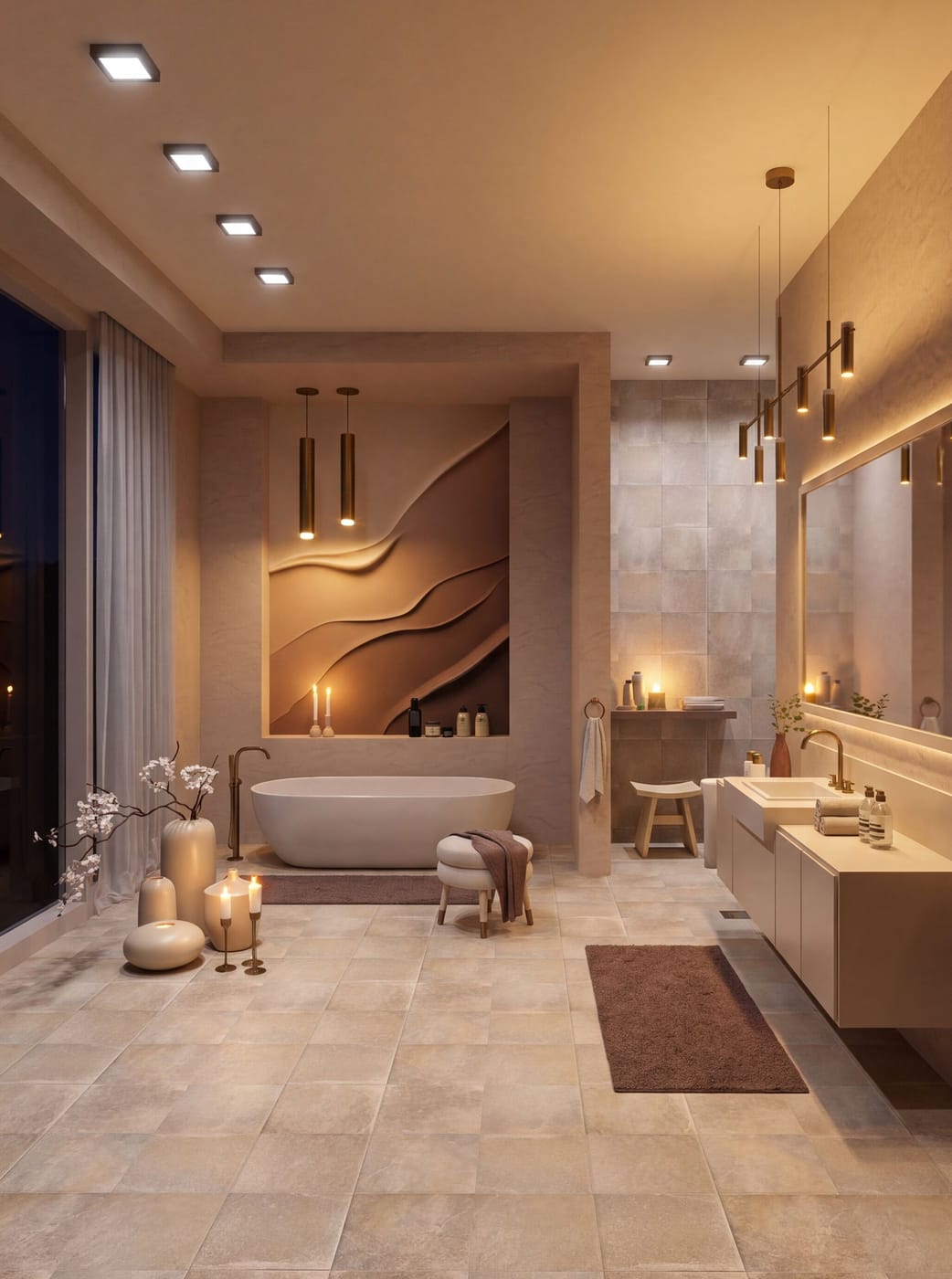 Scandinavian bathroom