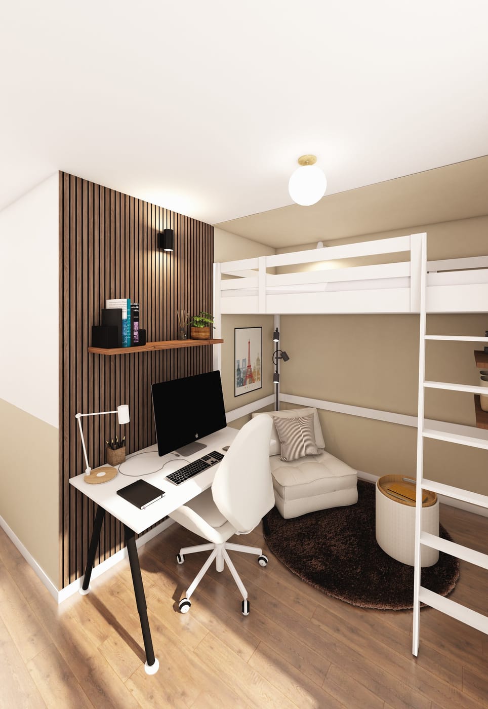 Scandinavian bedroom