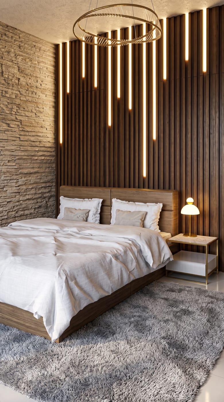 Mid-century bedroom