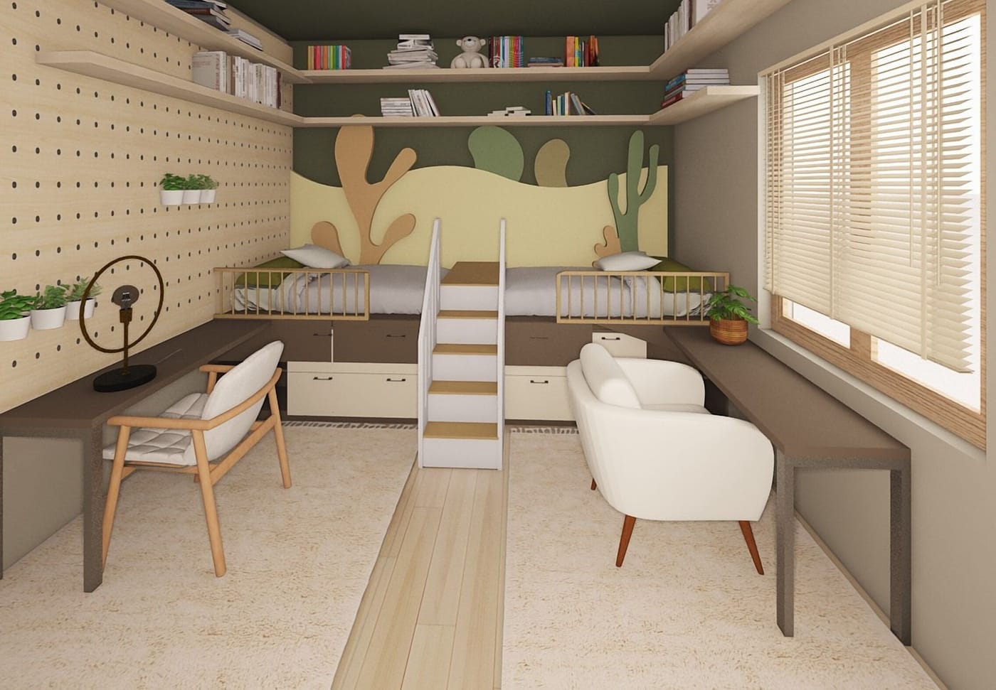 Scandinavian bedroom