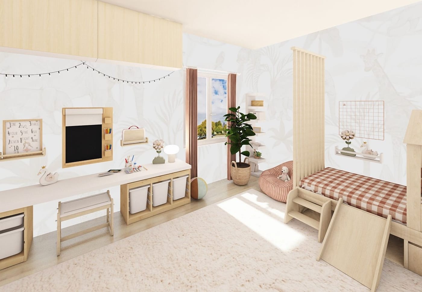 Scandinavian bedroom
