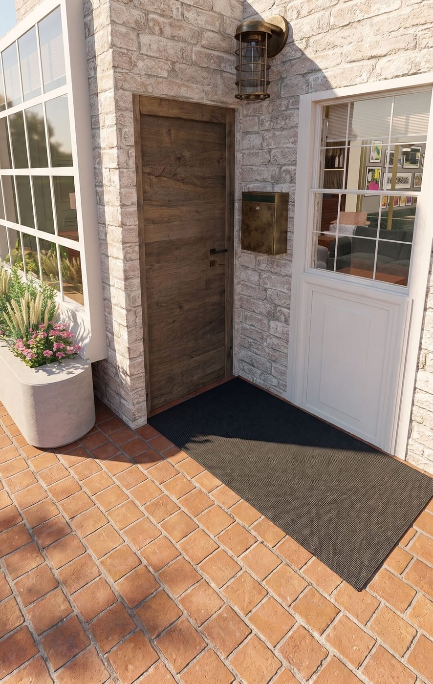 Facade Rustic outdoor space