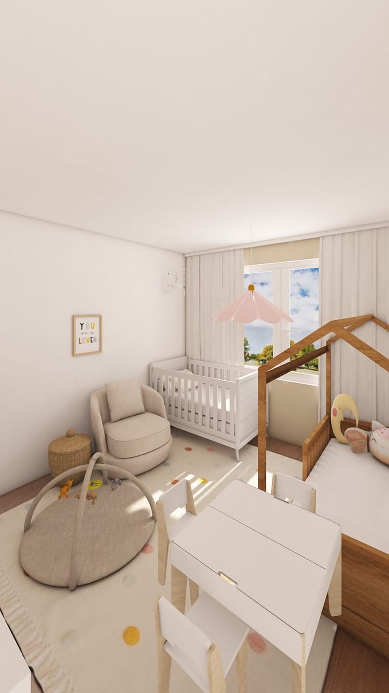 Scandinavian bedroom