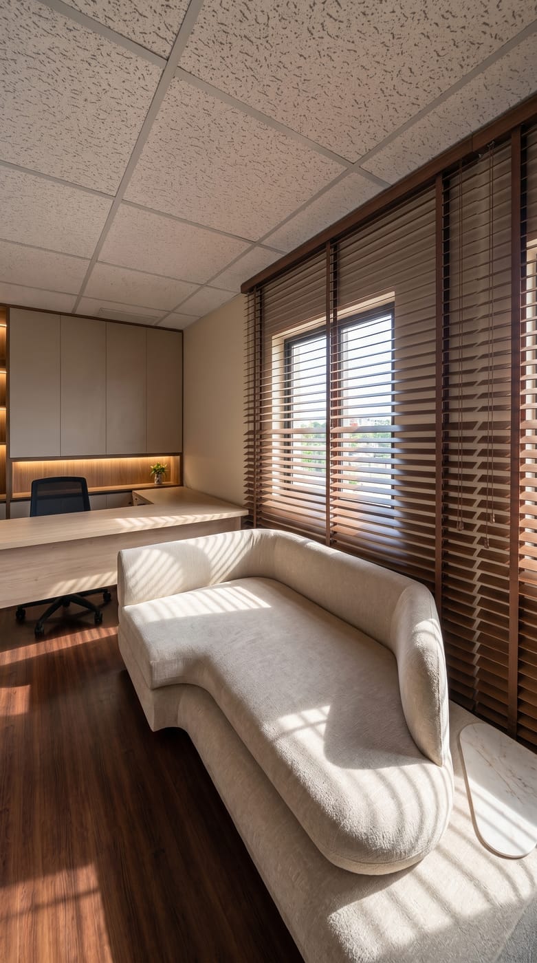 Mid-century home office