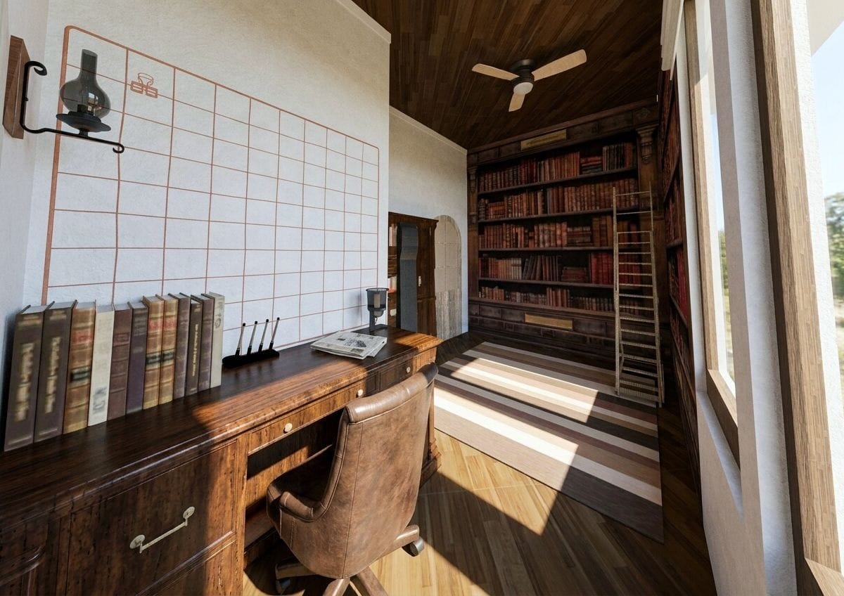 Farmhouse home office