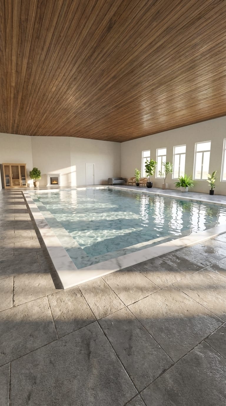 Mid-century gym