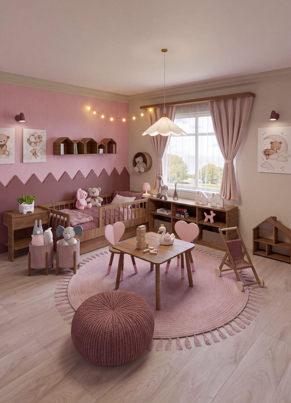 Scandinavian kids room