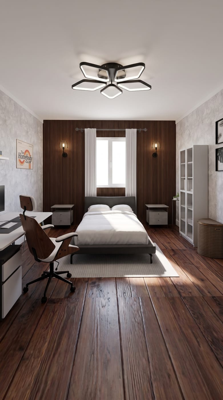 Mid-century bedroom