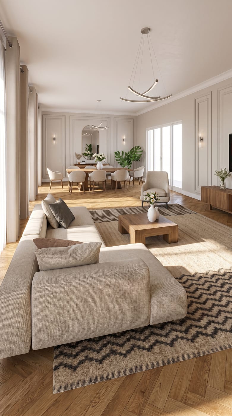 Contemporary living room