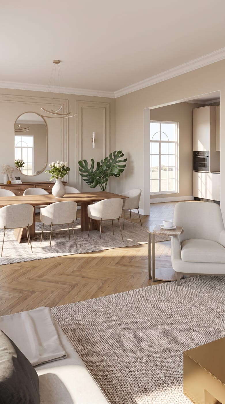 Mid-century dining room
