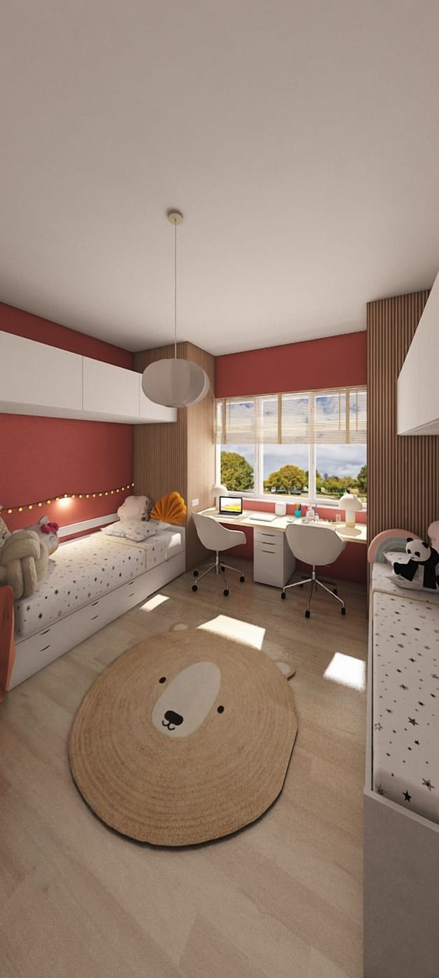 Scandinavian kids room