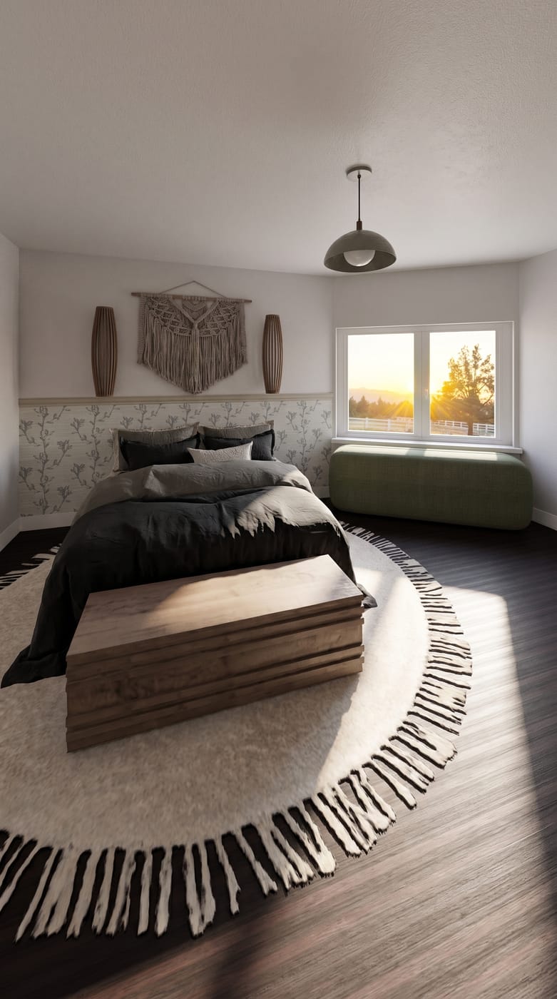 Boho bedroom