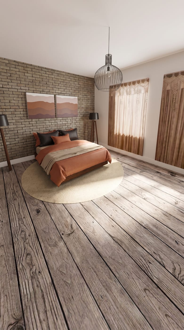 Farmhouse bedroom