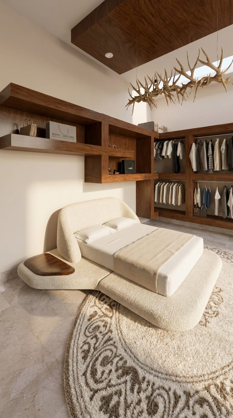 Mid-century bedroom