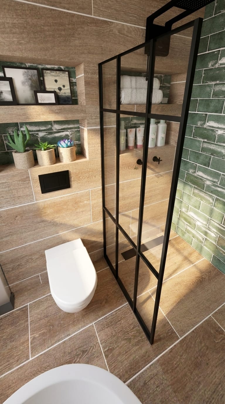 Mid-century bathroom