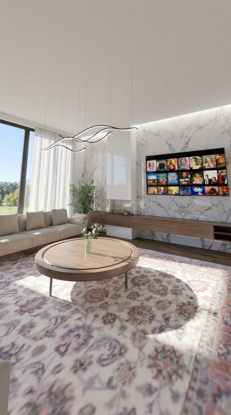 Contemporary living room