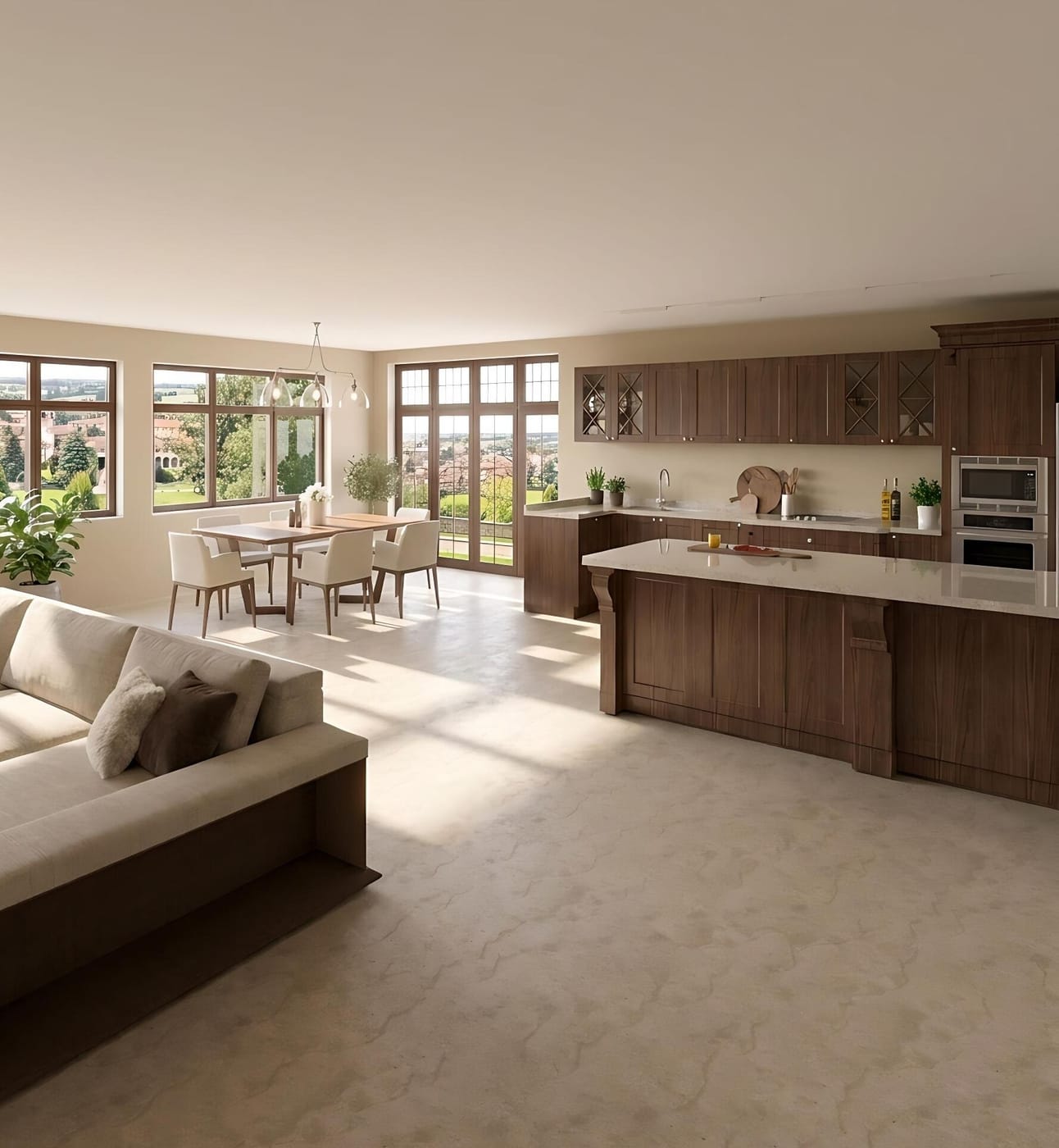 Contemporary living room