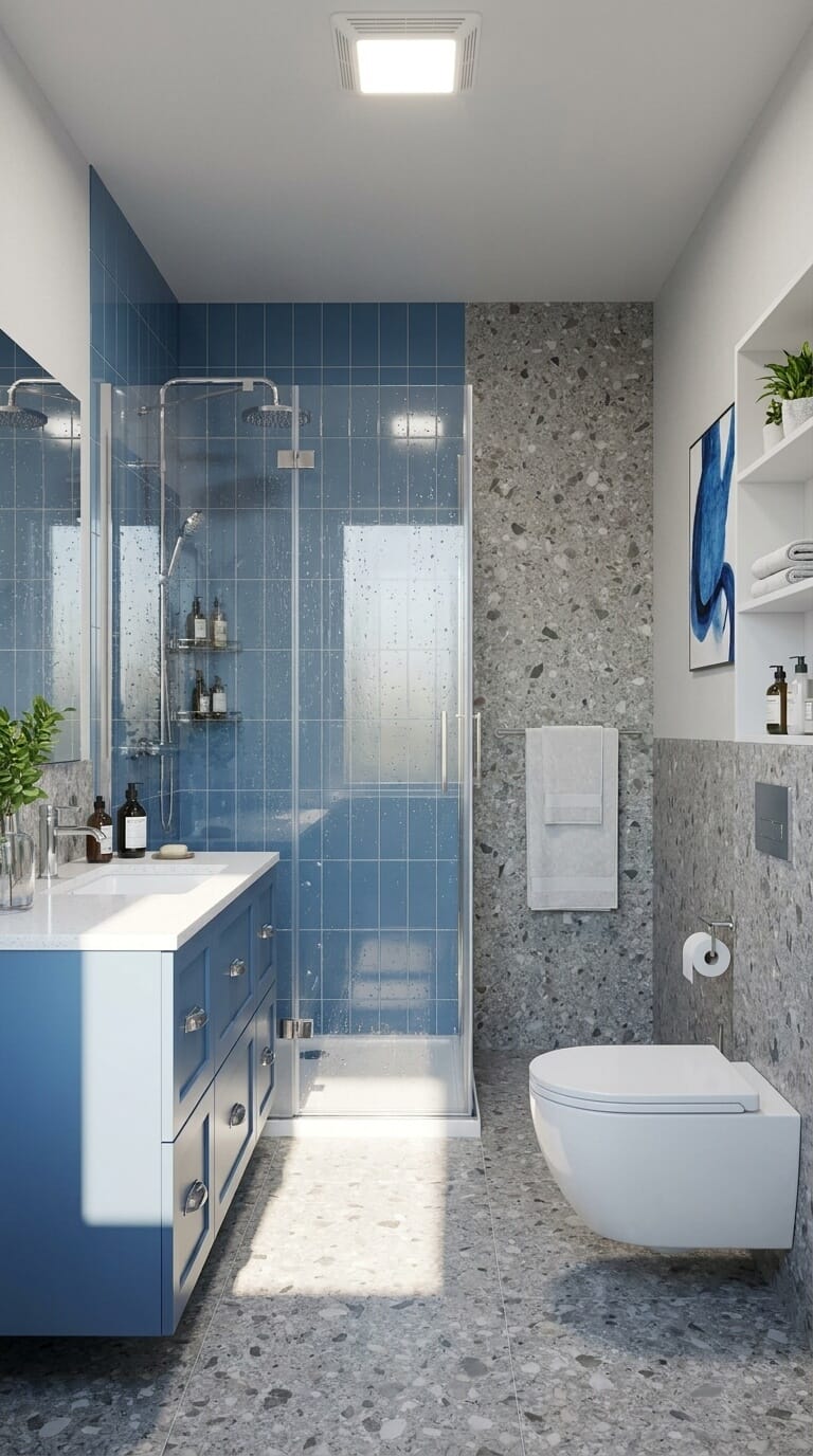 Mid-century bathroom