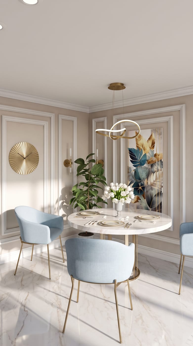 Contemporary dining room