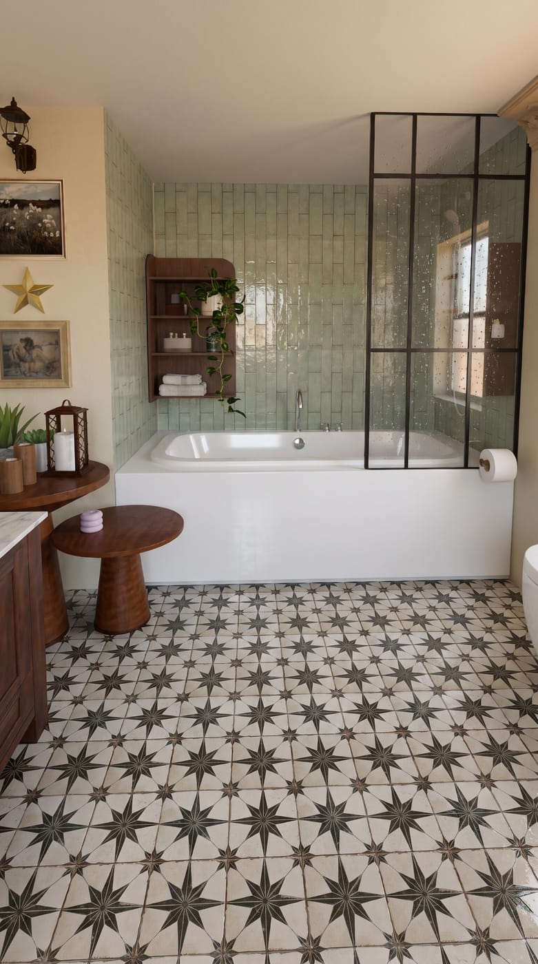 Mediterranean bathroom
