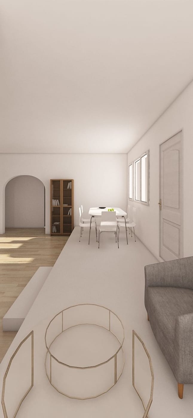 Contemporary dining room