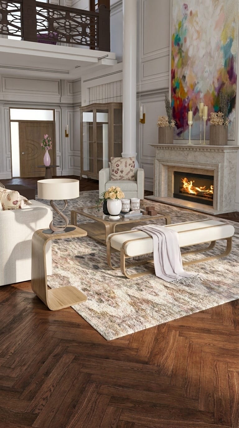 Traditional living room