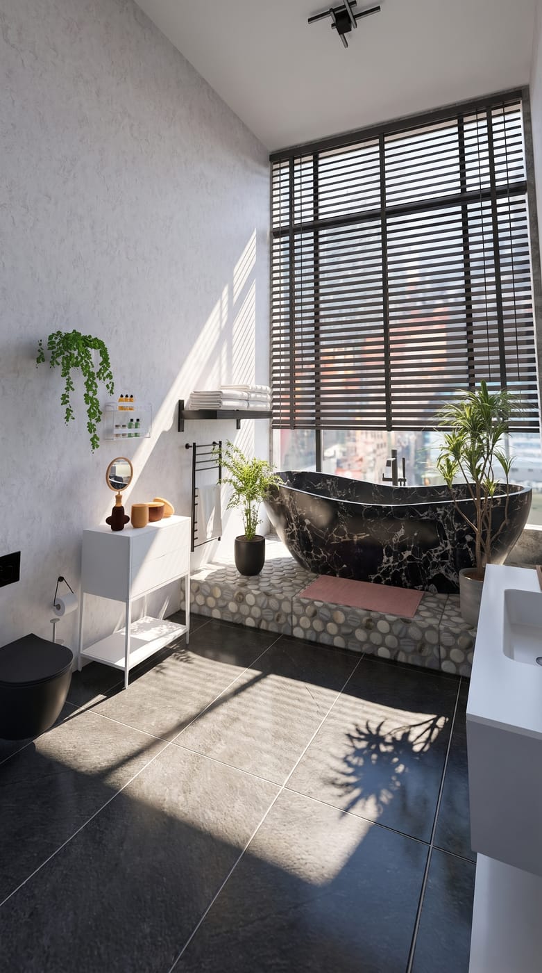 Scandinavian bathroom